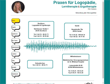 Tablet Screenshot of logopaedie-cassens.de